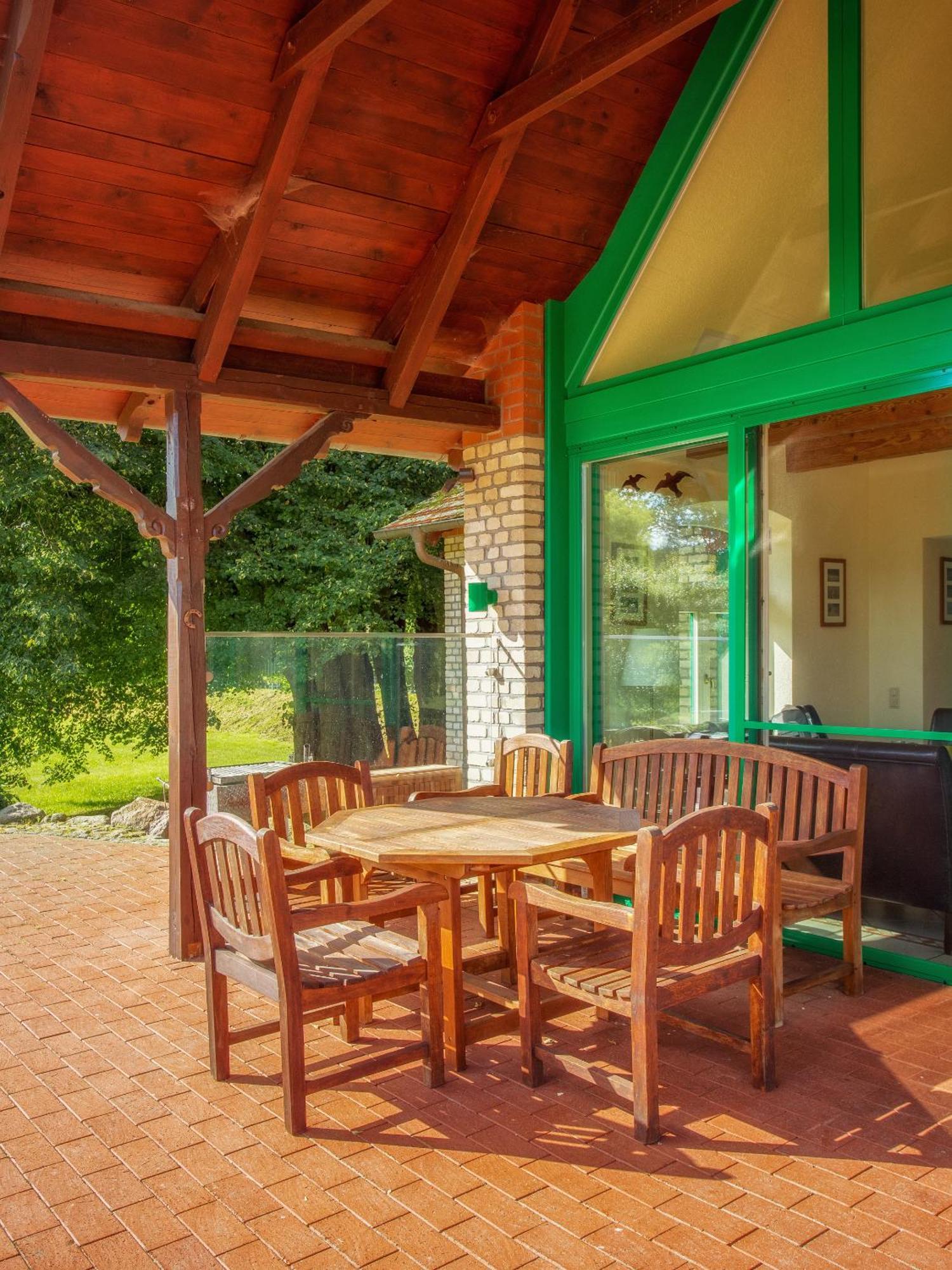 J1 Idyllisches Ferienhaus Mit Seeblick Julchendorf ภายนอก รูปภาพ