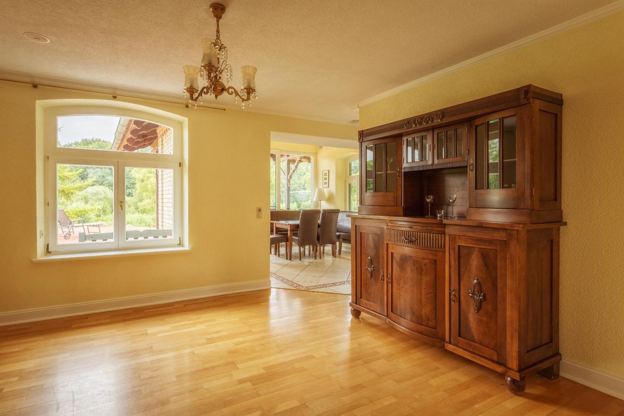 J1 Idyllisches Ferienhaus Mit Seeblick Julchendorf ภายนอก รูปภาพ